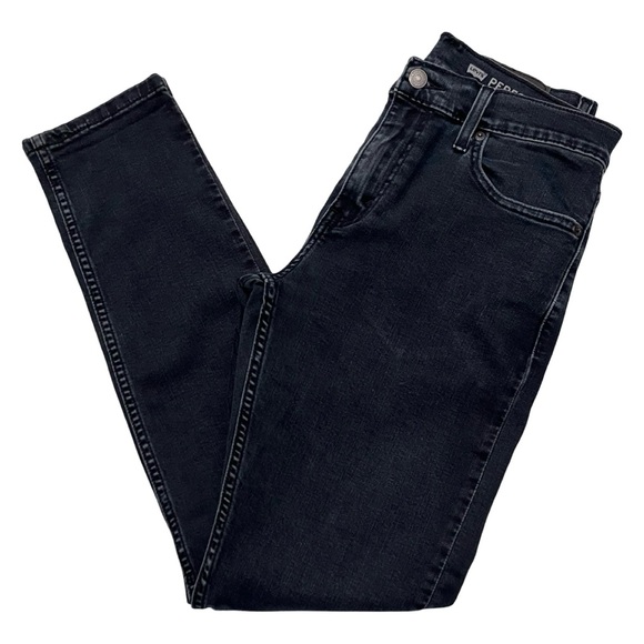 LEVI’S 512 STRETCH DARK WASH SLIM TAPER JEANS - Picture 2 of 3